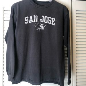 Old Time Hockey NHL San Jose Sharks Long Sleeve
